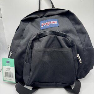 JanSport Half Pint Mini Backpack • Black • Festival Collection • NWT